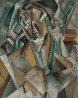 Pablo Picasso, Femme Assise (1909). Thanks to Sotheby's London.