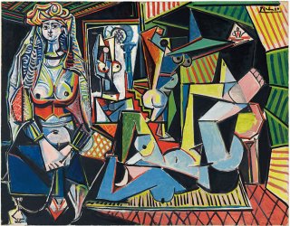 Pablo Picasso Les Femmes d’Alger (Version ‘O’) (1955). Courtesy of Christie's Ny.