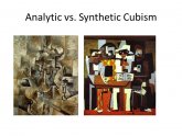 Analytical vs Synthetic Cubism