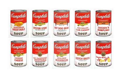 Andy Warhol Campbell Soup Pop Art